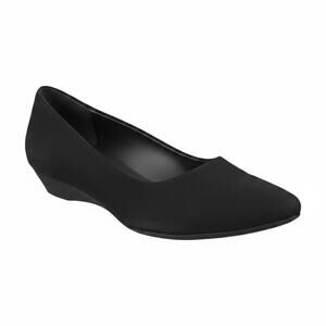 SALVATORE Ferragamo Suede Wedge Slip-ons SZ 7 ITALY